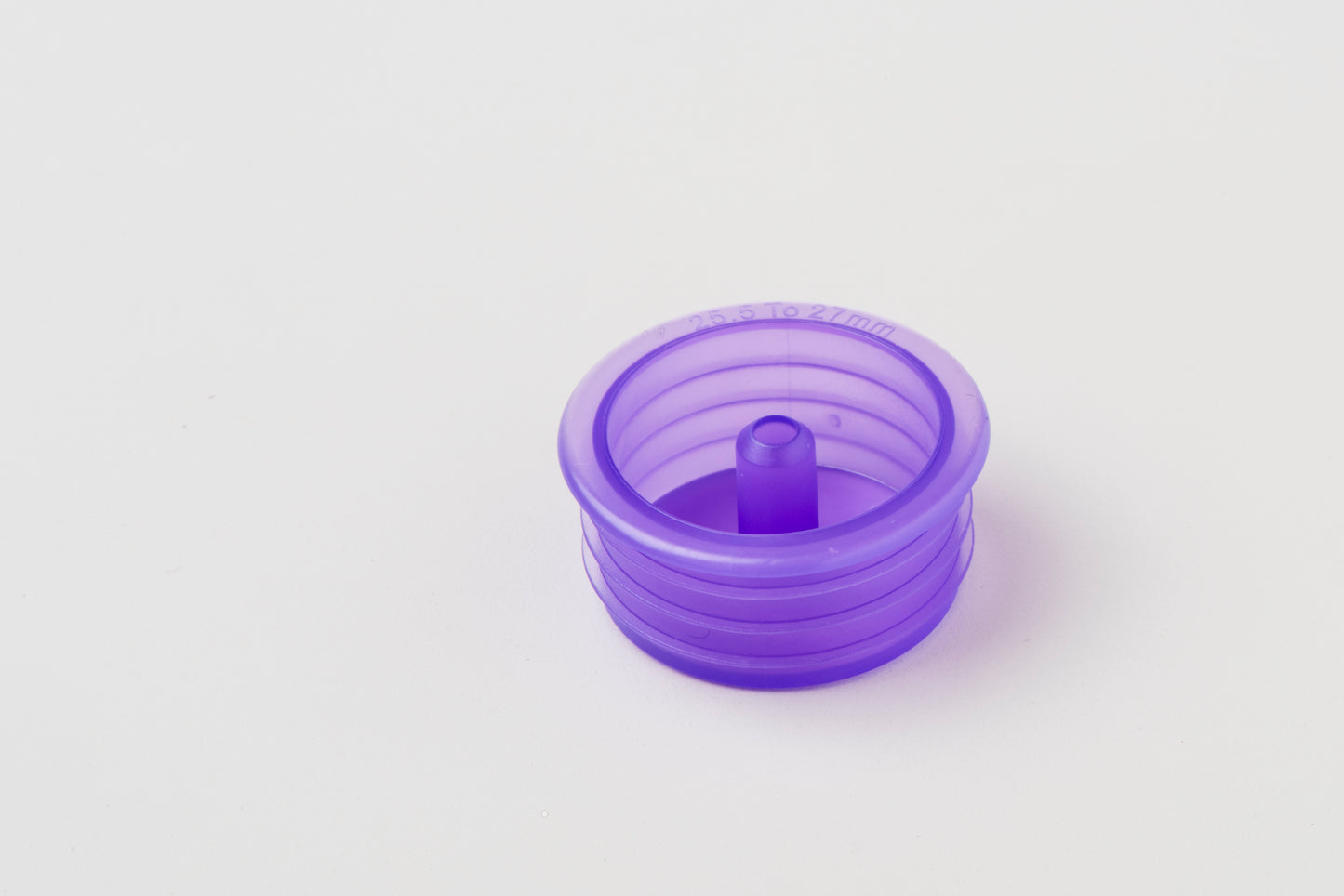 Purple ENFit Medicine Bottle Adapters